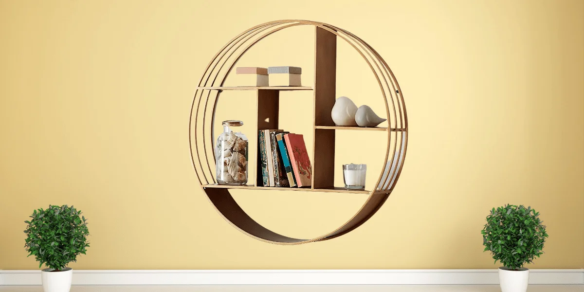 FirsTime & Co. Brody Industrial Circular Shelf Circular Shelf