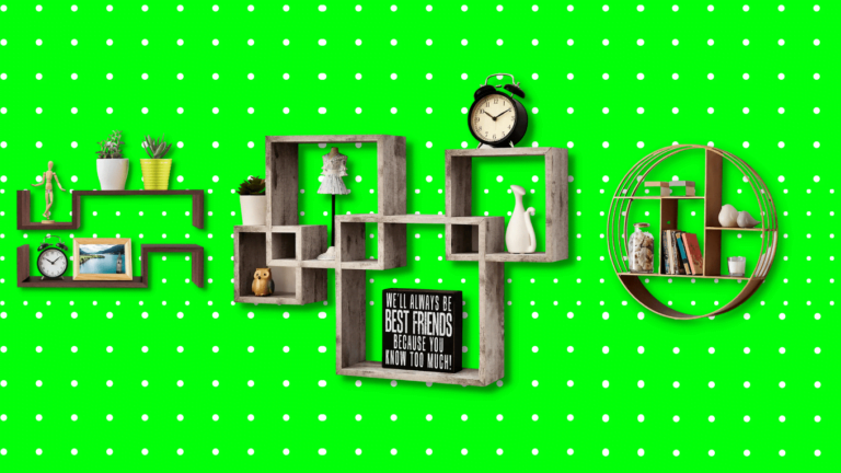 Wall shelves for decoration